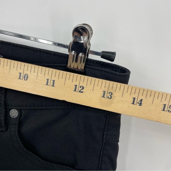 prAna Women's Brenna moto Pant COAL gray black size 0 - Picture 5 of 8